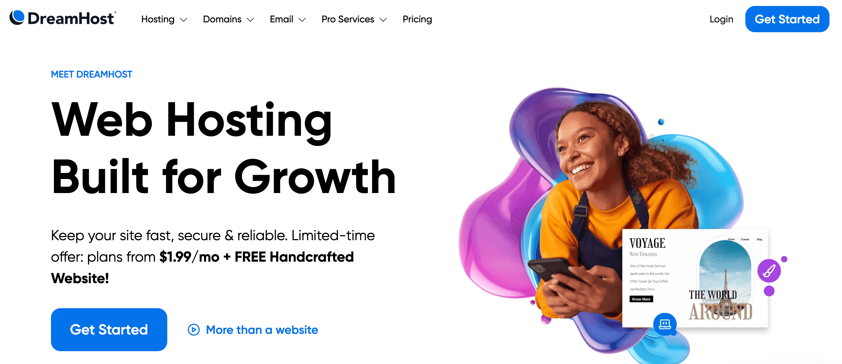 DreamHost Web Hosting Review